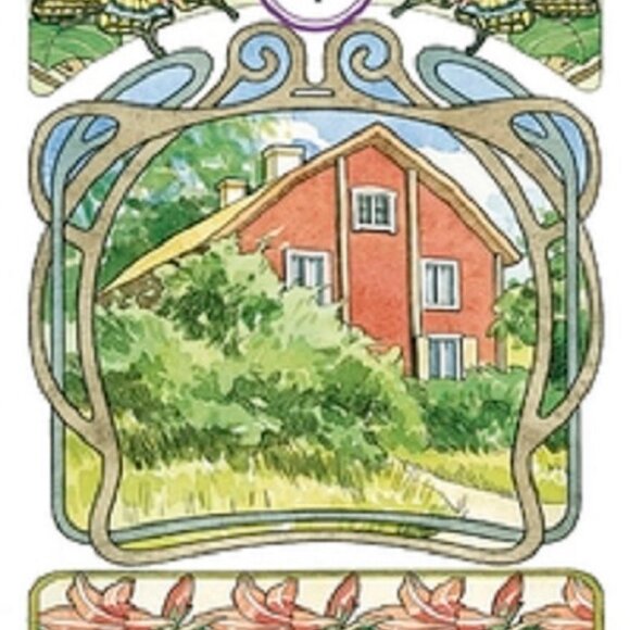 Art Nouveau, Lenormand, Oracle, Classic, deck with guidebook - Picture 4 of 7